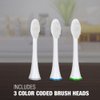 ToiletTree Products Poseidon Irrigator and Toothbrush Combo - Rechargeable Sonic Toothbrush and Oral Irrigator to Support Oral Health and Fight Bad Breath - Comes with Extra Tips for Multiple Users