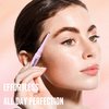 ESOTERIQUE Dual-Ended Eyebrow Pencil & Tinted Gel, Waterproof Eyebrow Tint with Ultra-Fine Eyebrow Pencil, Effortless Natural Looking Brows, All Day Wear - Espresso