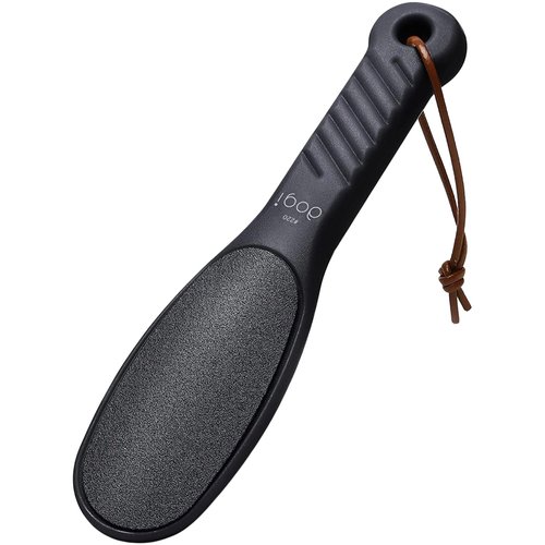 aogi Foot rasp Pedicure Foot File - Removes Damaged and Hard Skin, Avoids Callus Buildup – Gentle, Fine File for at-Home Professional Treatment (Black, Waterproof, Comes with Original Pouch)