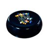 Grabbit Magnetic Sewing Pincushion with 50 Plastic Head Pins, Black