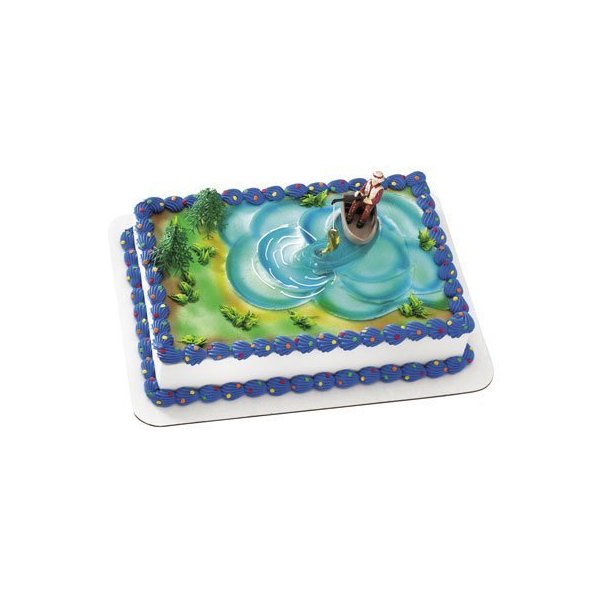 Decopac Fisherman and Boat Cake Topper