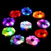 10PCS LED Hair Scrunchies with Light Modes for Girls, Premium Elastic Bands with Gift Bag - Glowing Hair Rings, Great Holiday Headwear