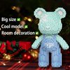 VIIOVOIIV Blue Bear Brick Micro Building Blocks Set(4500Pieces) Music Bear Building Blocks Gift for Adult and Kid