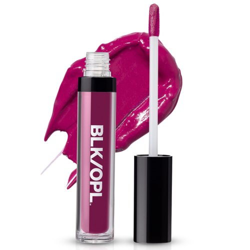 Black Opal BLK/OPL COLORSPLURGE Liquid Matte Lipstick, Fab Fuchsia — long-lasting, enriched with Vitamins C & E, paraben-free, cruelty-free