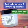Urban ReLeaf Piercing Care - Healing Sea Salt & Botanical Aftercare - Safely Clean & Heal New & Stretched Piercings - 1 (3 Ounce)