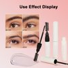 Fulash Brow Gel, Eyebrow Glue, Eyebrow Setting Gel for Grooming, Defining & Separating, Long-Lasting, Vegan & Cruelty-Free for Women, Gifts for Mom, Clear 7ML