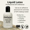 Mehron Makeup Liquid Latex | SFX Makeup | Halloween Latex Makeup | Latex Glue for Skin | Prosthetic Glue 4.5 fl oz (133 ml) (Zombie Flesh)