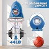 Aooess Basketball Hoop Indoor Toys for Kids 3 4 5 Boys: Toddler Basketball Hoop Indoor Wall Mount Basketball Hoop Suction Cup Basketball Hoop Toys for 3 Year Old Boy Gifts for 3-8 Year Old Boys，Blue