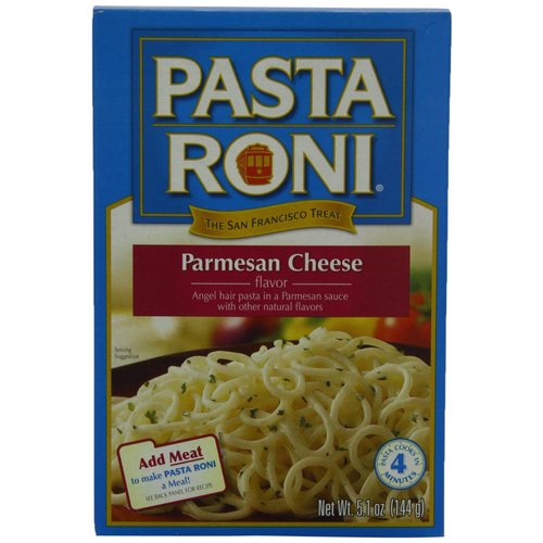 Pasta Roni, Parmesan Cheese & Angel Hair Pasta Mix, 5.1oz Box (Pack of 6)