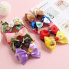 Princess Hair Bow Clips for Girls Women 4 Inch Birthday Gift Dress up Hair Accessories for Belle