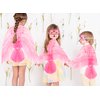 Creatoy Bird Wings Costume for Kids Toddler Dress Up Costumes Hawk Owl Peacock Birthday Party Halloween Favors Gifts (Pink Bird)