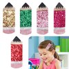 5 Pack Back to School Pencil Snap Hair Clips, Beleki Glitter Pencil Hair Clips for Women Girls Teacher Appreciation Gift First Day of School Shool Hair Accessories for Teachers Student