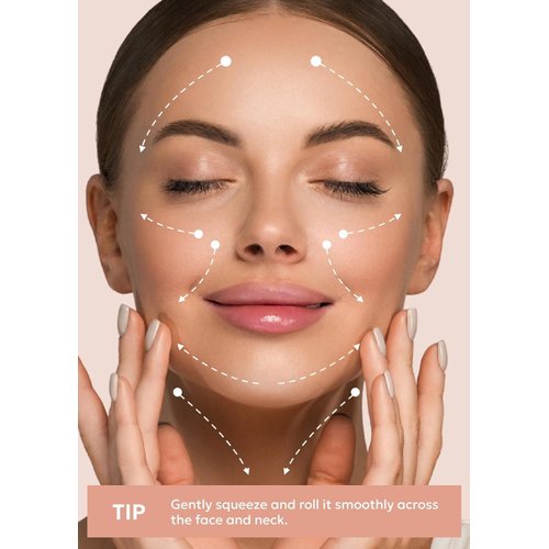 Bewants Cica Collagen Lifting Cream with Massage Roller (2 pack) - Centella Asiatica Soothing Korean Moisturizer for Oily Skin, Neck Wrinkle Care, Instant Face Lifting, Vegan, Cruelty-free, 1.7 fl oz