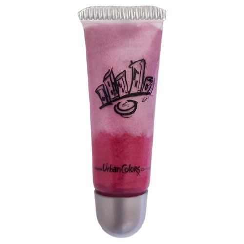 Urban Colors Sweet Lips Cute Squeezable Lip gloss a delicious sugar sweet flavored two colors moisturizing lip gloss for girls and women enriched with Vitamin E Natural Ingredients (Crazy Berry)