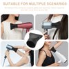 EXCEART Hair Dryer Nozzle 2Pcs Reusable Black Blow Dry Hair Dryer Diffusers Hair Blower Nozzles Replacements Hairdressing Salon Styling Accessory