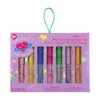 Expressions 7pc Girls Rule The Galaxy Lip Gloss Collection For Girls Teens & Women, Flavored Lip Gloss Glitter Lip Kit Party Favors