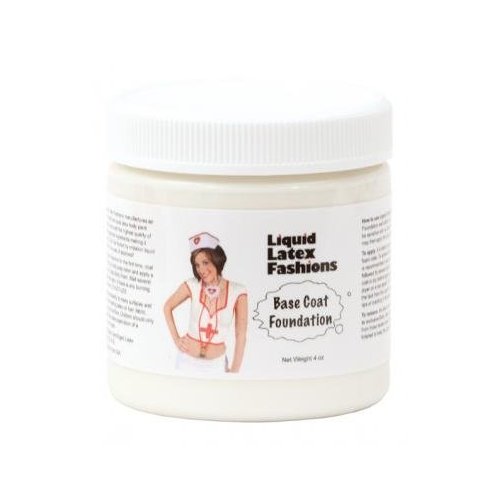 Liquid Latex Fashions Ammonia Free Liquid Latex, Ideal for Art, Theater, Halloween, Parties and Cosplay, Body Paint, Basecoat Super Flexible- 4 oz