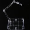 Alunsito Action Figure Display Stand 8 Pcs Assembly Action Figure Holder Clear Action Base Model Support Stand Doll Model Support Rack for 1/144 HG/RG Gundam Figure Model