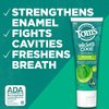 Tom's of Maine ADA Approved Wicked Cool! Fluoride Children's Toothpaste, Natural Toothpaste, Dye Free, No Artificial Preservatives, Mild Mint, 5.1 oz. 3-Pack (Packaging May Vary)