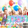 ANPHILE Under Sea Party Favors, 134 Pcs Ocean Birthday Party Supplies - Ocean Sea Animal Toys, Scratch Art Set, Grow In Water Animals for Under Sea Party Decorations, Goodie Bag Stuffers