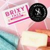 BRIXY Blemish Control Facial Cleansing Bar – Salicylic Acid Unclogs Pores And Balances Natural Oils, Ceramides and Niacinamide Promote Heathy Skin Barrier, pH Balanced, Soap Free, Vegan