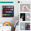 JOYMOMO Acrylic Wall Mount Minifigure Display Case Showcase and Protect Your Building Block Mini Figures Collection (without Mini Figures)