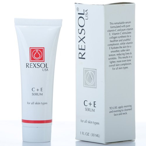 REXSOL CE Serum | Contains Vitamin C & Vitamin E | Helps minimize the appearance of first signs of aging | Enhances skin's youthful appearance (30 ml/ 1 fl oz)