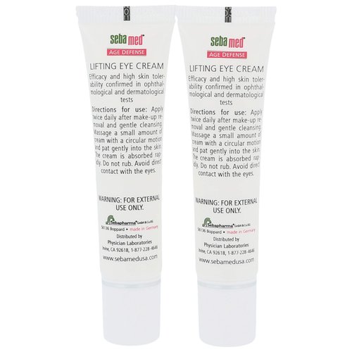 Sebamed Age Defense Q10 Lifting Eye Cream 0.5 Fluid Ounces 2 Pack