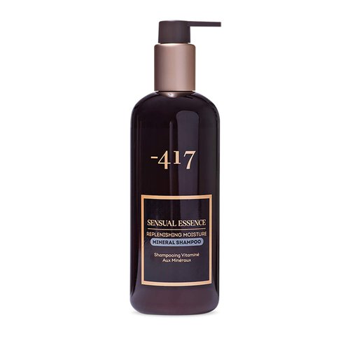 -417 Dead Sea Cosmetics Replenishing Moisture Mineral Shampoo - Cleansing & Nourishing - Perfect Solution For Beautiful Healthy Hair - with Aloe Vera & Sweet Almond Oil 11.83 fl oz.