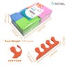 NOVAL Toe Separators 60 PCS Pedicure Toe Separators Nail Salon Pedicure Tools Foot Spa,Toe Separators for Women Men, Foam Toe Separators.