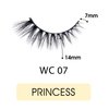 CATTITUDE 3D LASHES Princess Wild Cat False Eyelashes, Lightweight & Reusable, Cruelty-Free