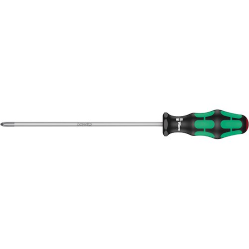 Wera 05008725001 Kraftform Plus 350 PH Phillips Screwdriver, Lasertip, PH 2 Head, 8" Blade Length