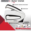 Arrow TT21 TruTac Forward Action Staple Gun, Manual Push Stapler for Upholstery, Crafts, Decorating, and Repairs, Fits JT21 Thin Wire Staples