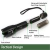 EcoGear FX LED Flashlight - Mini Camping Flashlight with High Lumens, 5 Light Modes, Zoomable Beam - Bright Tactical Flash Light for Outdoor Home and Emergency (1)