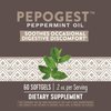 Nature's Way Pepogest Peppermint Oil, Soothes Occasional Gastrointestinal Discomfort*, 60 Softgels