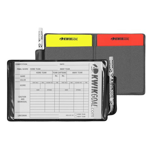 Kwik Goal Referee Wallet, Black