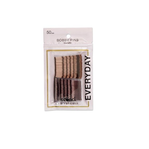Scunci Bobby Pins Brunette - 50pk Brown