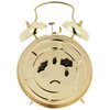 Bulova B8124 Bellman Alarm Clock, Gold