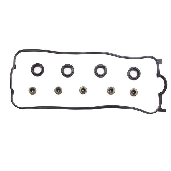 AUCERAMIC VS50493R Engine Valve Cover Gasket Set Fit for 1994-1997 Honda Accord EX 2.2L 1998-2002 Acura CL Honda Odyssey Accord EX LX SE DX 1998-1999 Isuzu Oasis 2.3L 2234CC L4 F22B1 F23A1