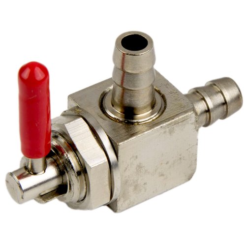 Raider 07-7118 Universal 90-Degree Turn Fuel Shut Off Valve - Fits 1/4" Line