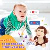 Easfan Talking Monkey Repeat What You Say Electric Nodding Plush Funny Interactive Speaking Toys Buddy Birthday Gifts for Kids Toddlers Brown,7"