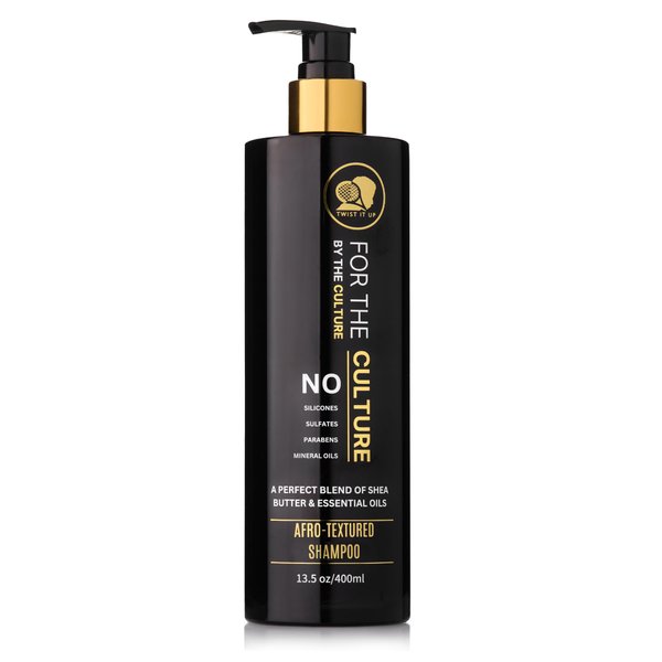 Twist It Up curly hair shampoo with 20 natural ingredients, sulfate free shampoo for curly hair, wavy hair shampoo, afro-textured shampoo