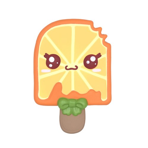 Kiibru Popsicle Squishy Slow Rising Squishies Ice Cream Orange Fruit Toy Gift Collection