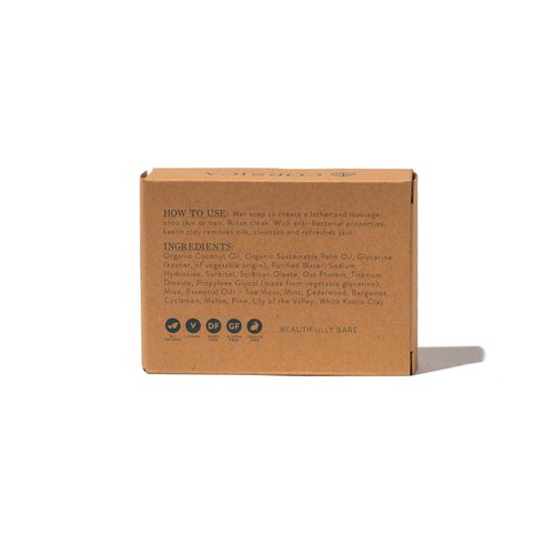 Corsica Body and Face Bath Soap Bar Suitable for All Skin Types, Tidal