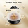 HUAYULINK Hair Oil Applicator Comb and Scalp Massager 2 in 1,Scalp Oil applicator Comb for for Hair Care,Hair Growth,Anti Hair Loss Lotion Dispenser,for Salon Care, Oily/Greasy Hair