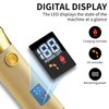 DSP® Hair Trimmer Beard Trimmer for Men with LED Display Rechargeable Hair Cutting Machine (Gold)