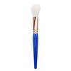 Bdellium Tools Professional Makeup Brush - Golden Triangle 962 Slanted Blusher - With All Vegan and Soft Synthetic Fibers, For Contouring and Highlighting (Blue, 1pc)