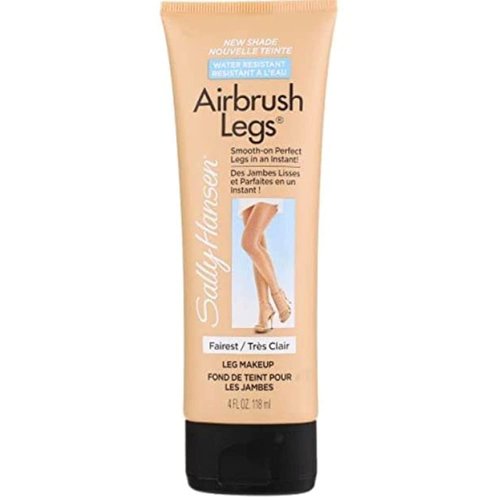 Sally Hansen Airbrush Legs, Leg Makeup Lotion, Fairest 4 Oz, Pack of 2 (Packaging may vary)