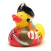 Yarto Famous & Historical Rubber Duck Bath Toys | Educational | Child Safe | Tested for Ages 0+ | Collectable | Party Favors | Cake Toppers (Bucanner)