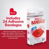 BioSwiss Bandages, Lips Shaped Self Adhesive Bandage, Latex Free Sterile Wound Care, Fun First Aid Kit Supplies for Kids, 24 Count